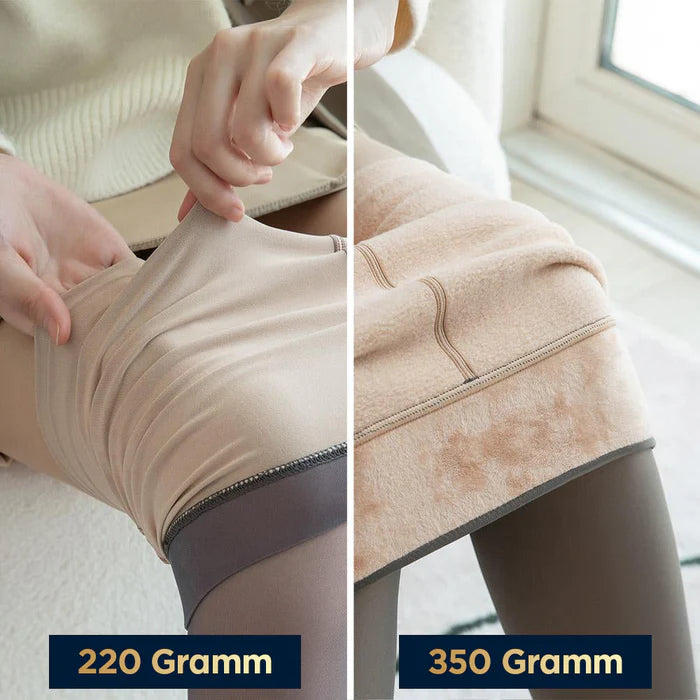 Collant doublé