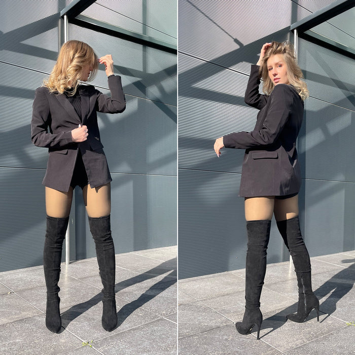 Collant doublé
